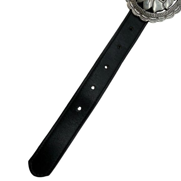 Brighton Vintage Sunflower Concho Belt with Genuine Leather Size Small - Picture 5 of 12